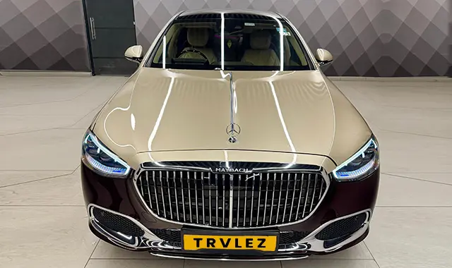 Mercedes Maybach Front View Image