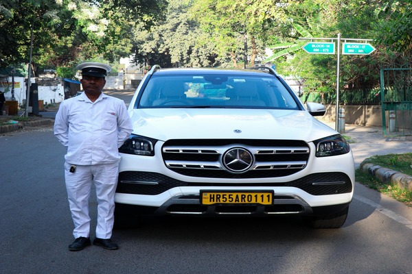 Mercedes GLS On Rent in Delhi