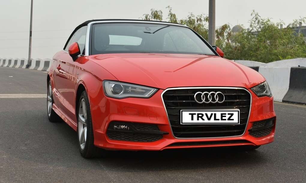 Audi A3 Cabriolet on rent in Delhi